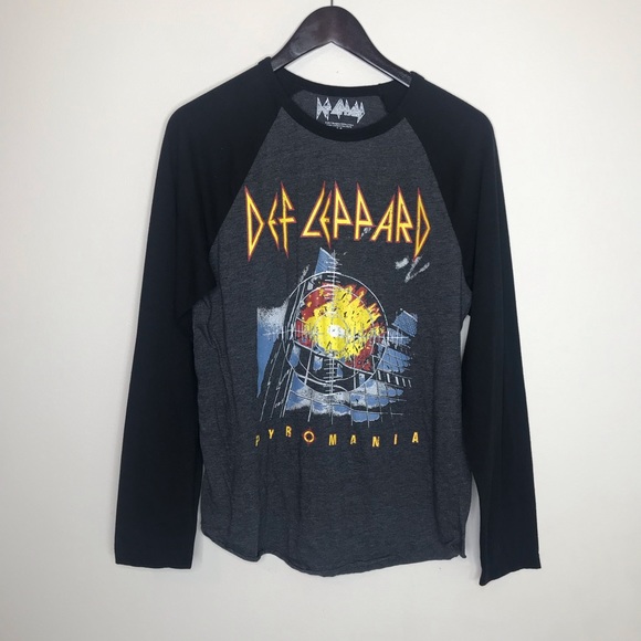 def leppard baseball tee
